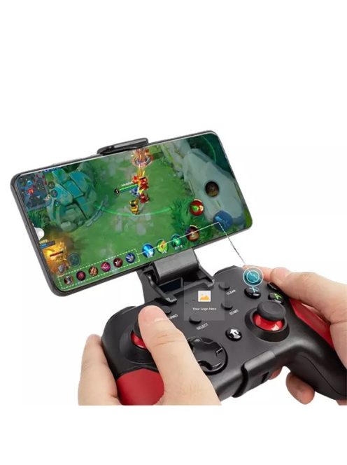 BLACKBIRD Vezeték Nélküli Bluetooth Játékvezérlő Kontroller, Switch, Windows, PS3, PS4, Fekete