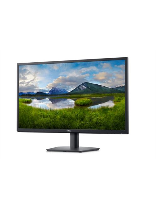 DELL LCD Monitor 27" E2723H FHD 1920×1080, VA, 16:9, IPS, 3000:1, 300cd, 5ms, VGA, Display port, fekete