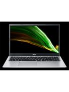 ACER Aspire A315-58-31P6, 15.6" FHD, Intel Core i3-1115G4, 8GB, 256GB SSD, UMA, DOS, ezüst