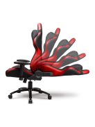 COOLER MASTER Gaming Szék CALIBER R2 GAMING CHAIR, piros-fekete