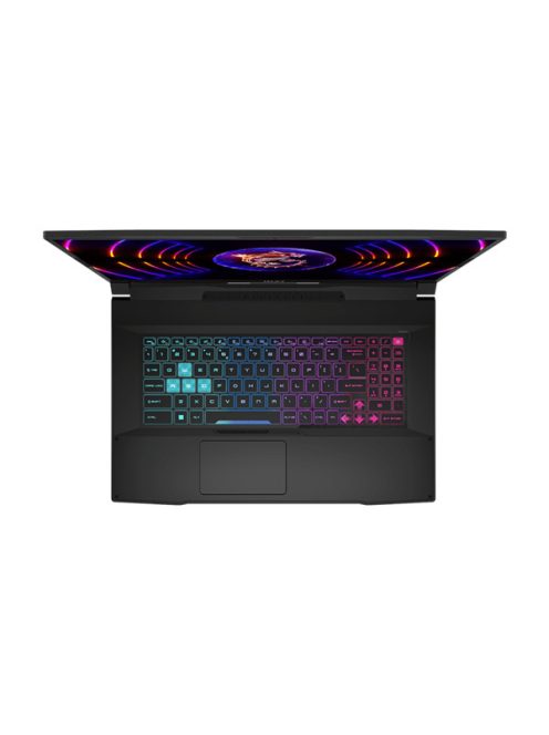MSI Gaming NB Katana 17 B12VFK-065, 17,3" FHD 144Hz, i7-12650H, 16GB, 512GB M.2, RTX 4060 8GB, Win11H, Fekete
