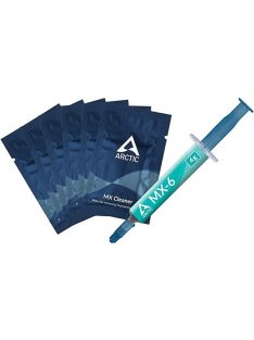   ARCTIC COOLING Hűtőpaszta MX-6, 4g + MX Tisztítókendő Hűtőpasztához