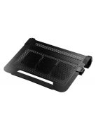 COOLER MASTER Notebook Hűtőpad NOTEPAL U3 PLUS, 3 darab Ventilátorral, fekete (max 19")