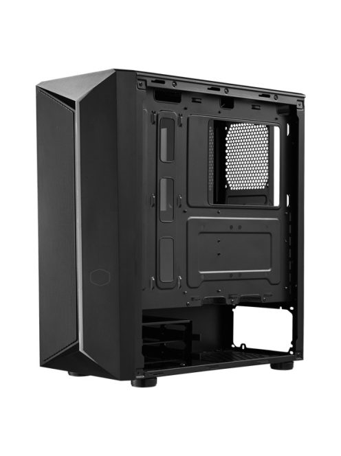 COOLER MASTER Ház Midi ATX CMP 510 ARGB, Tápegység nélkül, Üvegfalú, Fekete