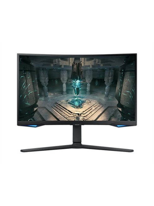 SAMSUNG Ívelt Gaming&Smart 240Hz VA monitor 27" G65B, 2560x1440, 16:9, 350cd/m2, 1ms, DP/2xHDMI/2xUSB/LAN/WiFi/BT, Pivot