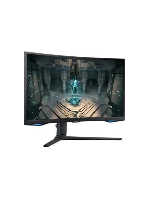 SAMSUNG Ívelt Gaming&Smart 240Hz VA monitor 27" G65B, 2560x1440, 16:9, 350cd/m2, 1ms, DP/2xHDMI/2xUSB/LAN/WiFi/BT, Pivot