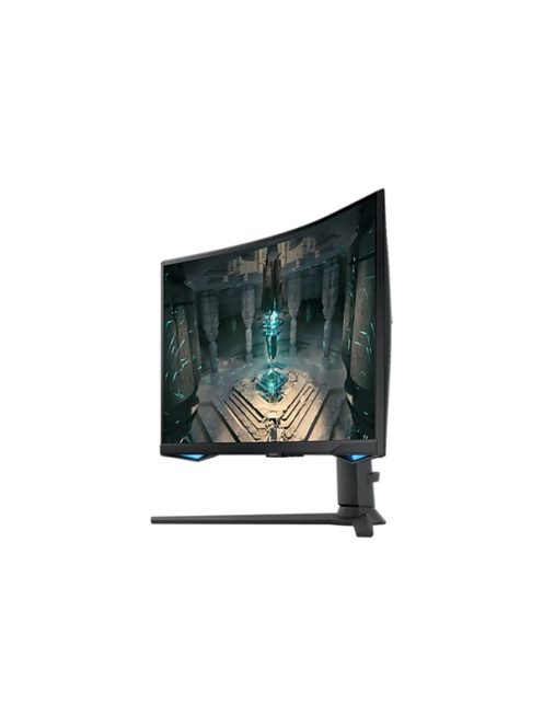 SAMSUNG Ívelt Gaming&Smart 240Hz VA monitor 27" G65B, 2560x1440, 16:9, 350cd/m2, 1ms, DP/2xHDMI/2xUSB/LAN/WiFi/BT, Pivot