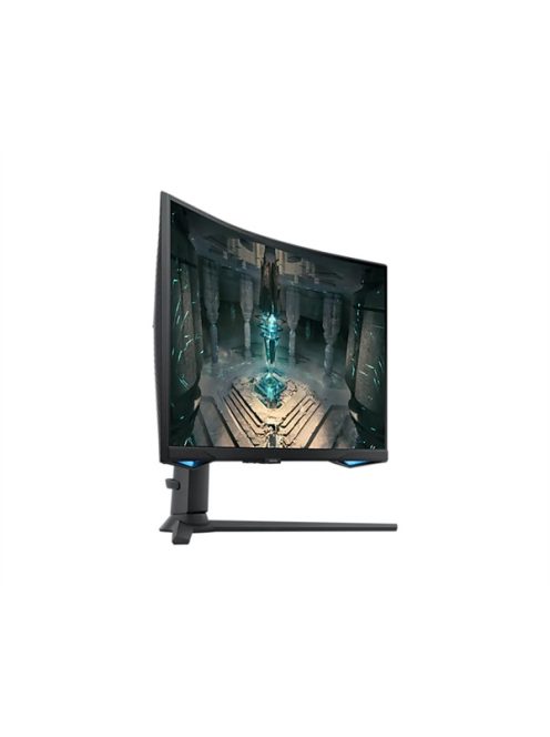 SAMSUNG Ívelt Gaming&Smart 240Hz VA monitor 27" G65B, 2560x1440, 16:9, 350cd/m2, 1ms, DP/2xHDMI/2xUSB/LAN/WiFi/BT, Pivot