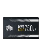 COOLER MASTER Tápegység MWE GOLD 750W, 12cm, 80+ Gold V2