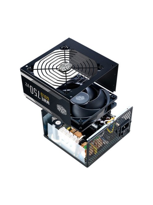 COOLER MASTER Tápegység MWE GOLD 750W, 12cm, 80+ Gold V2