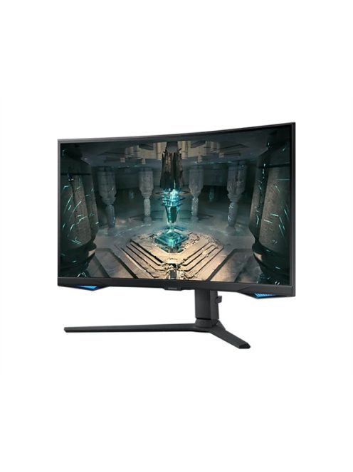 SAMSUNG Ívelt Gaming&Smart 240Hz VA monitor 32" G65B, 2560x1440, 16:9, 350cd/m2, 1ms, DP/2xHDMI/2xUSB/LAN/WiFi/BT, Pivot