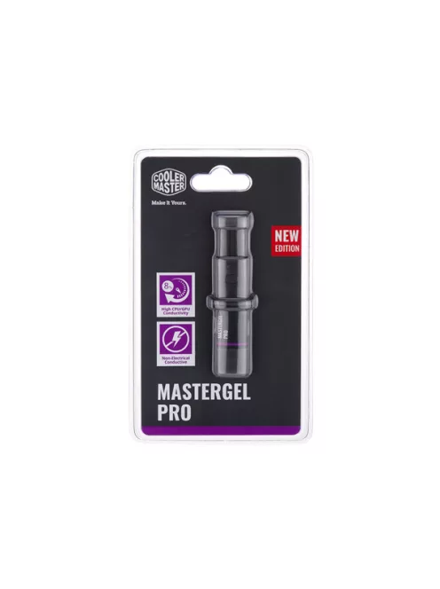 COOLER MASTER CPU Hűtőpaszta, MASTERGEL PRO, szürke, 1,5ml