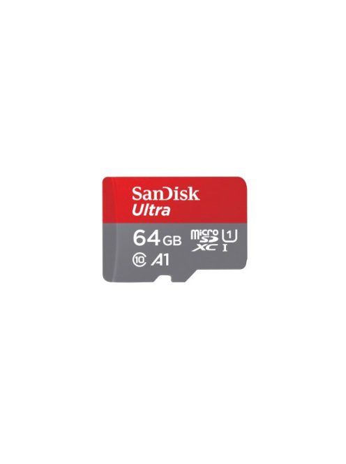 SANDISK 215421, MICROSD ULTRA ANDROID KÁRTYA 64GB, 140MB/s, A1, Class 10, UHS-I