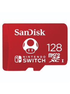   SANDISK 183552, microSDXC KÁRTYA NINTENDO SWITCH 128GB, 100MB/s, U3, C10, A1, UHS-1