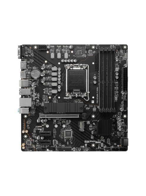 MSI Alaplap S1700 PRO B760M-P DDR4 Intel B760M, mATX