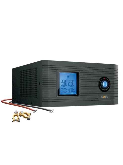 NJOY Szünetmentes Aira 1200, 1.2KVA/1KW, Line-Interactive, LCD display