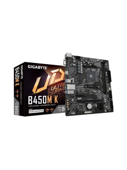 GIGABYTE Alaplap AM4 B450M K AMD B450, mATX