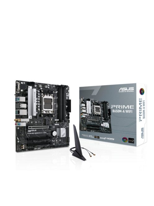 ASUS Alaplap AM5 PRIME B650M-A WIFI AMD B650, mATX