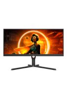 AOC Gaming 144Hz VA monitor 34" U34G3XM/EU, 3440x1440, 21:9, 300cd/m2, 1ms, 2xHDMI/DisplayPort