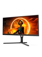 AOC Gaming 144Hz VA monitor 34" U34G3XM/EU, 3440x1440, 21:9, 300cd/m2, 1ms, 2xHDMI/DisplayPort