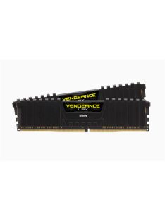   CORSAIR Memória VENGEANCE DDR4 32GB 3200MHz C16 LPX (Kit of 2), fekete