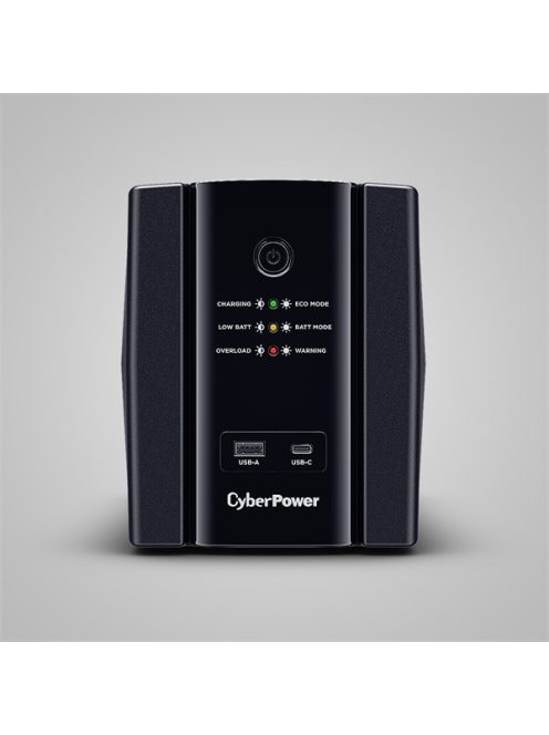 CYBERPOWER UPS UT2200EG (4 aljzat) 2200VA 1320W, 230V szünetmentes tápegység LINE-INTERACTIVE