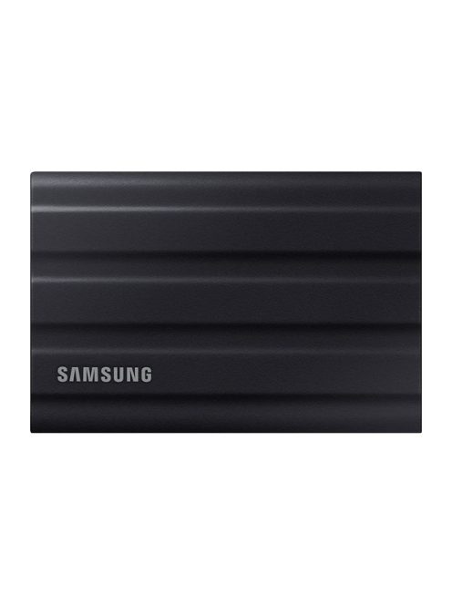 SAMSUNG Hordozható SSD T7 Shield, USB 3.2 Gen.2 (10Gbps), 4TB, Fekete