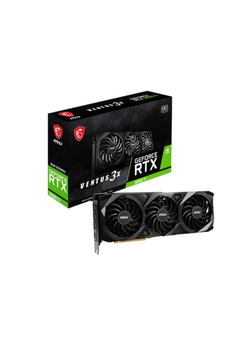 MSI Videokártya PCI-Ex16x nVIDIA RTX 3060 TI VENTUS 3X 8GB DDR6X OC