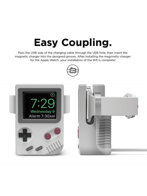 BLACKBIRD Iwatch töltőállvány Night Stand Mód 38-45mm, Kék