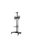 MULTIBRACKETS Gurulós padlóállvány, M Public Floorstand Basic 150 incl shelf&camera holder (32-60", max.VESA:600x400 mm)