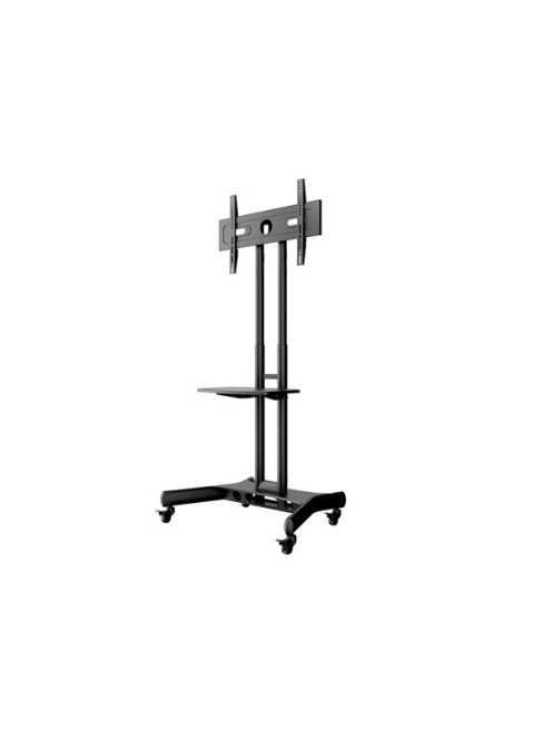 MULTIBRACKETS Gurulós padlóállvány, M Public Floorstand Basic 150 incl shelf&camera holder (32-60", max.VESA:600x400 mm)