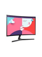 SAMSUNG Ívelt VA monitor 27" S36C, 1920x1080, 16:9, 250cd/m2, 4ms, HDMI/VGA
