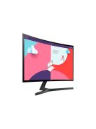 SAMSUNG Ívelt VA monitor 27" S36C, 1920x1080, 16:9, 250cd/m2, 4ms, HDMI/VGA