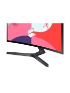 SAMSUNG Ívelt VA monitor 27" S36C, 1920x1080, 16:9, 250cd/m2, 4ms, HDMI/VGA