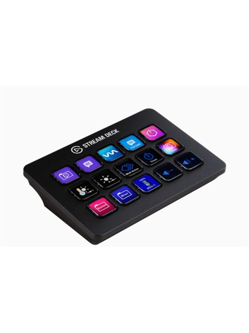 CORSAIR ELGATO STREAM DECK MK.2, 15 Testreszabható LCD Billentyű, fekete