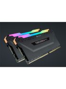 CORSAIR Memória VENGEANCE RGB DDR4 16GB 3200MHz C16 (Kit of 2), fekete