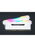 CORSAIR Memória VENGEANCE RGB PRO DDR4 16GB 3200MHz C16 (Kit of 2), fehér