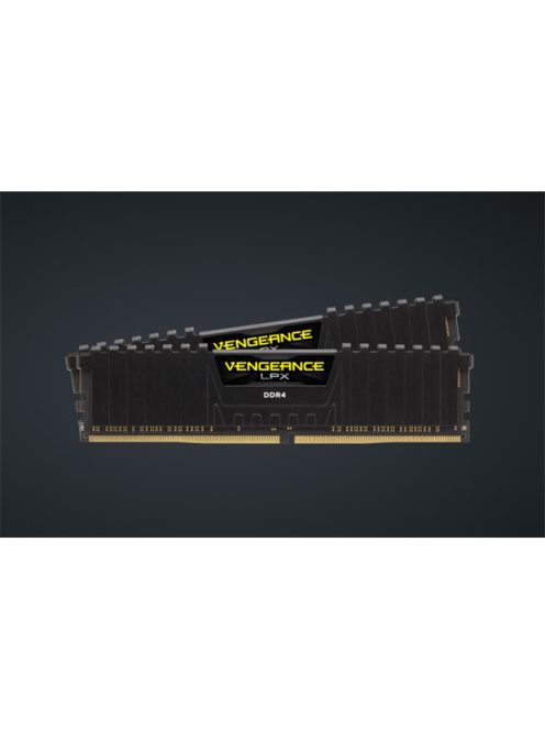 CORSAIR Memória VENGEANCE DDR4 16GB 3600MHz C16 LPX (Kit of 2), fekete