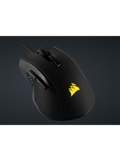 CORSAIR Vezetékes Egér Gaming, IRONCLAW RGB FPS/MOBA, 7 programozható gomb, RGB Világítás, 18000dpi, fekete
