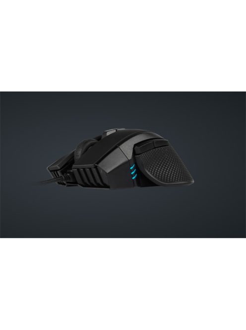 CORSAIR Vezetékes Egér Gaming, IRONCLAW RGB FPS/MOBA, 7 programozható gomb, RGB Világítás, 18000dpi, fekete