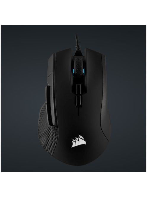 CORSAIR Vezetékes Egér Gaming, IRONCLAW RGB FPS/MOBA, 7 programozható gomb, RGB Világítás, 18000dpi, fekete