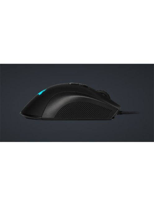 CORSAIR Vezetékes Egér Gaming, IRONCLAW RGB FPS/MOBA, 7 programozható gomb, RGB Világítás, 18000dpi, fekete