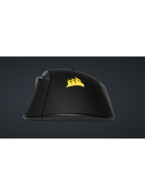 CORSAIR Vezetékes Egér Gaming, IRONCLAW RGB FPS/MOBA, 7 programozható gomb, RGB Világítás, 18000dpi, fekete