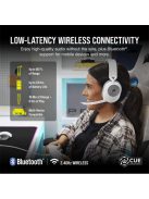 CORSAIR Vezeték Nélküli Headset, HS55 WIRELESS Gaming, 7.1 Hangzás, fehér