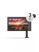 LG IPS monitor 31.5" 32UN880P, 3840x2160, 16:9, 350cd/m2, 5ms, 2xHDMI/DisplayPort/USB-C/2xUSB, Pivot, hangszóró