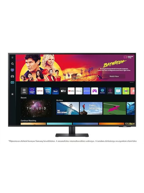 SAMSUNG Smart VA monitor 32" M7, 3840x2160, 16:9, 300cd/m2, 4ms, 2xHDMI/HDCP/3xUSB/USB-C/WiFi/Bluetooth, hangszóró