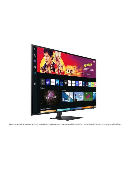 SAMSUNG Smart VA monitor 32" M7, 3840x2160, 16:9, 300cd/m2, 4ms, 2xHDMI/HDCP/3xUSB/USB-C/WiFi/Bluetooth, hangszóró
