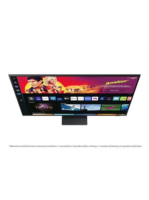 SAMSUNG Smart VA monitor 32" M7, 3840x2160, 16:9, 300cd/m2, 4ms, 2xHDMI/HDCP/3xUSB/USB-C/WiFi/Bluetooth, hangszóró