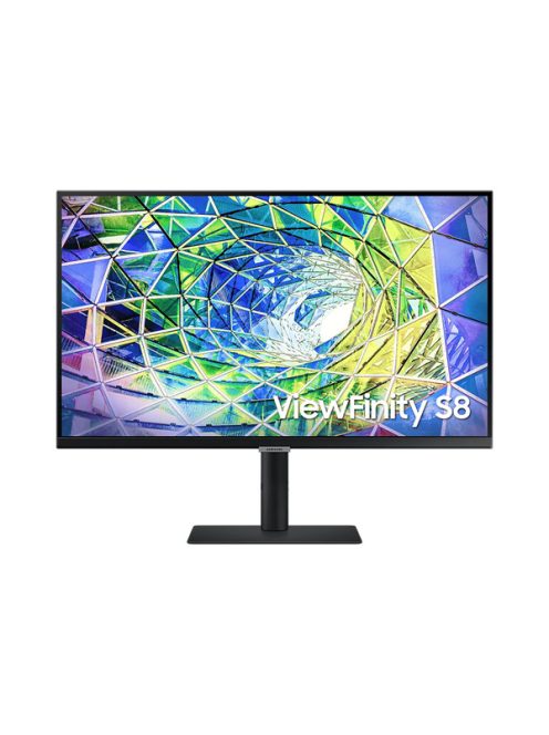 SAMSUNG IPS monitor B2B 27" S80UA, 3840x2160, 16:9, 300cd/m2, 5ms, HDMI/DisplayPort/3xUSB/USB-C, Pivot
