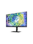 SAMSUNG IPS monitor B2B 27" S80UA, 3840x2160, 16:9, 300cd/m2, 5ms, HDMI/DisplayPort/3xUSB/USB-C, Pivot